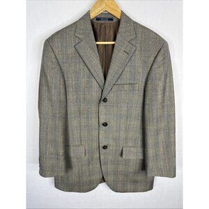 Arnold Brant Sport Coat‎ Blazer Men 40S Short Super 100s Cerruti Italy Wool